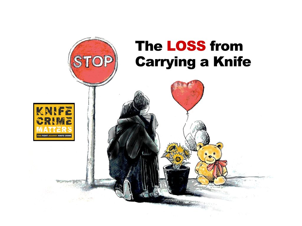 knife crime matters mural